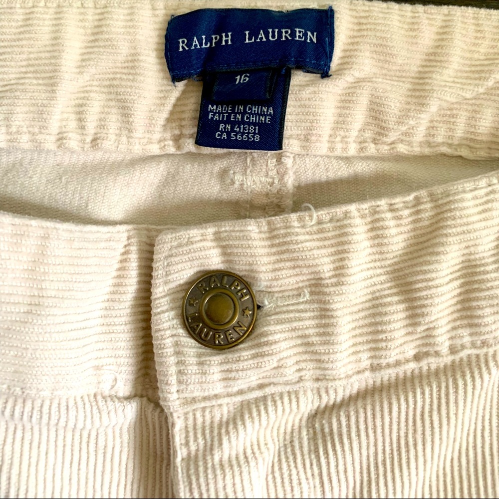 Ralph Lauren Skinny Jean White